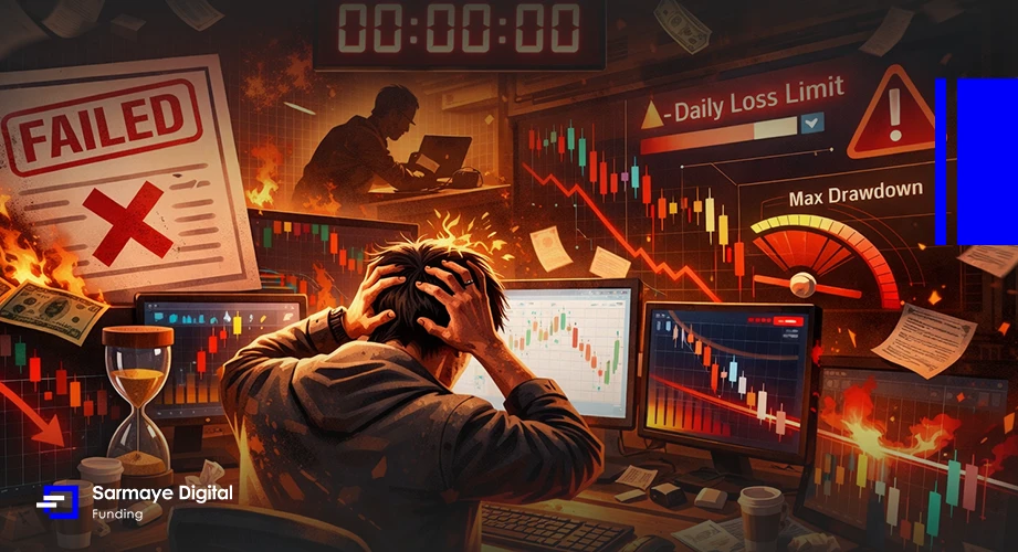 نشانههای اورتریدینگ در چالش پراپ