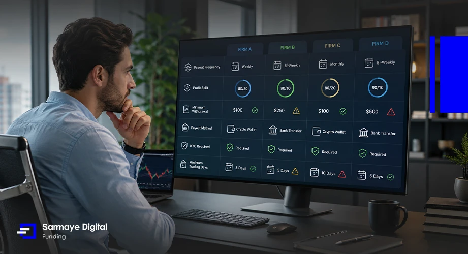 آیا قوانین برداشت سود در همه پراپ فرمها یکسان است؟