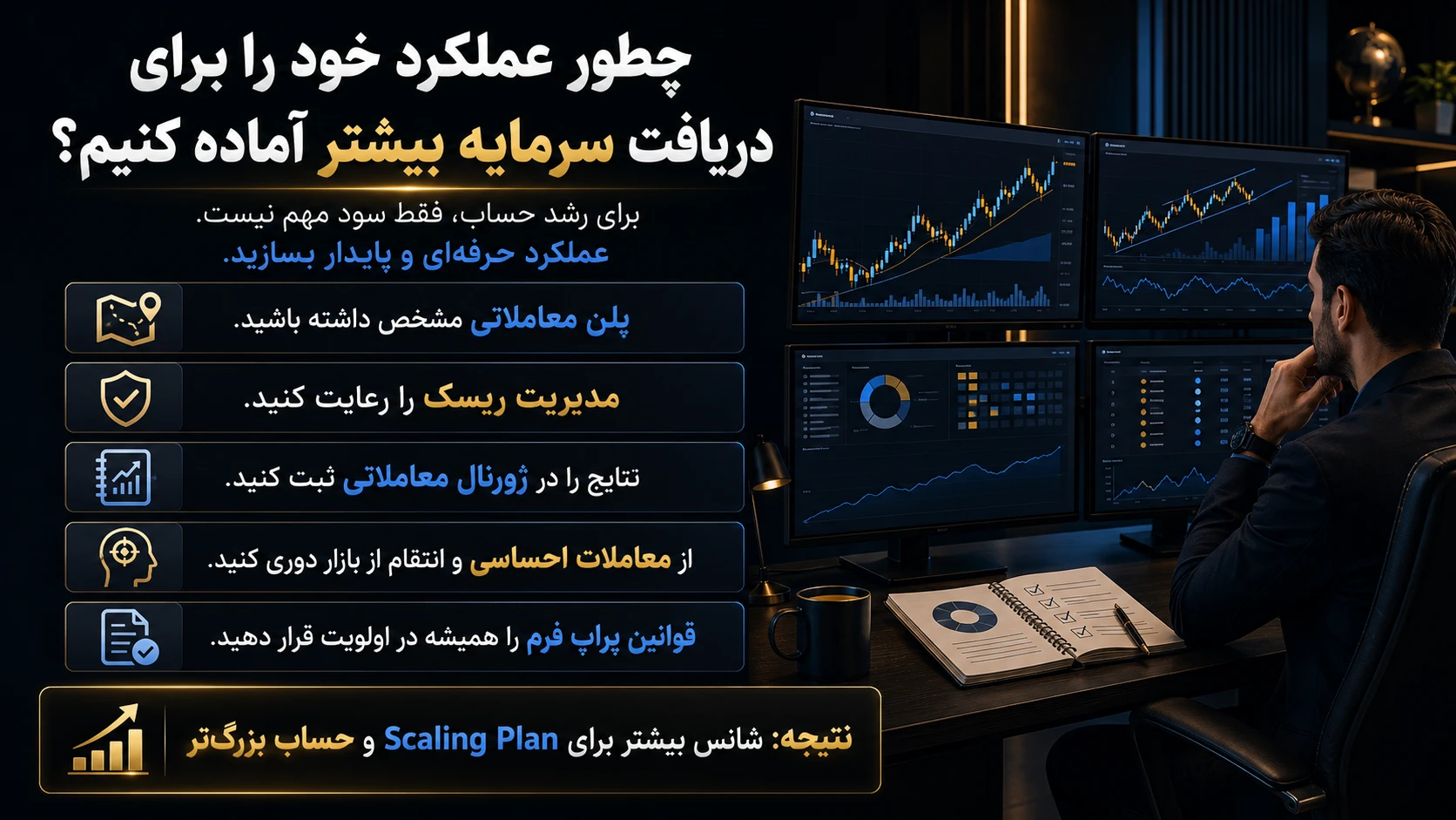 چطور عملکرد خود را برای دریافت سرمایه بیشتر آماده کنیم؟